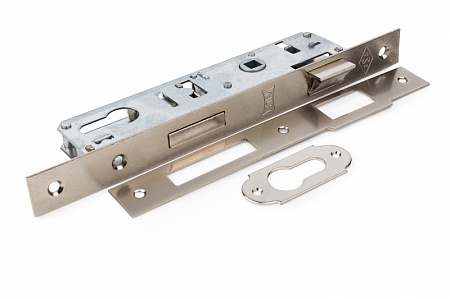 Замок дверной KALE 153 c защелкой, d=25,30 мм.